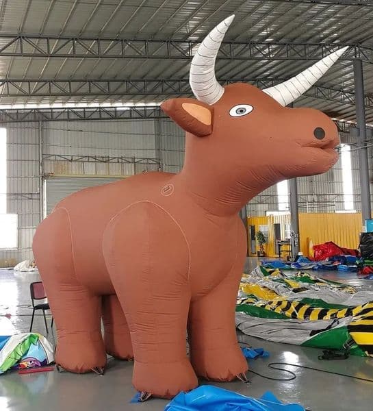 Free delivery High quality 3/4/8mH Eye-catcher giant inflatable bull cattle model , North America buffalo for farm/pasturage advertising