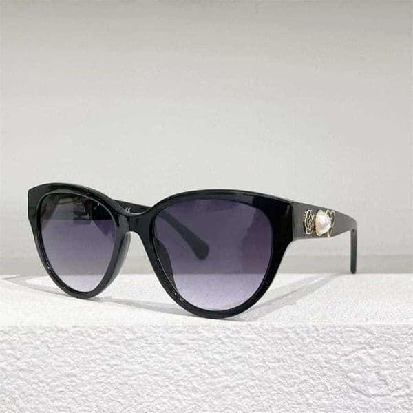 Sunglasses Luxury Designer Sunglasses Xiaoxiangjia's online celebrity The same cat-eye literary ins Women's versatile plain face fashion glasses 5477
