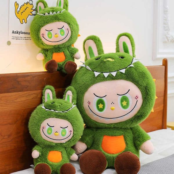 Transforming Dinosaur Plush Doll Large Size Cute Stuffed Toy Pillow Gift for Children S260425