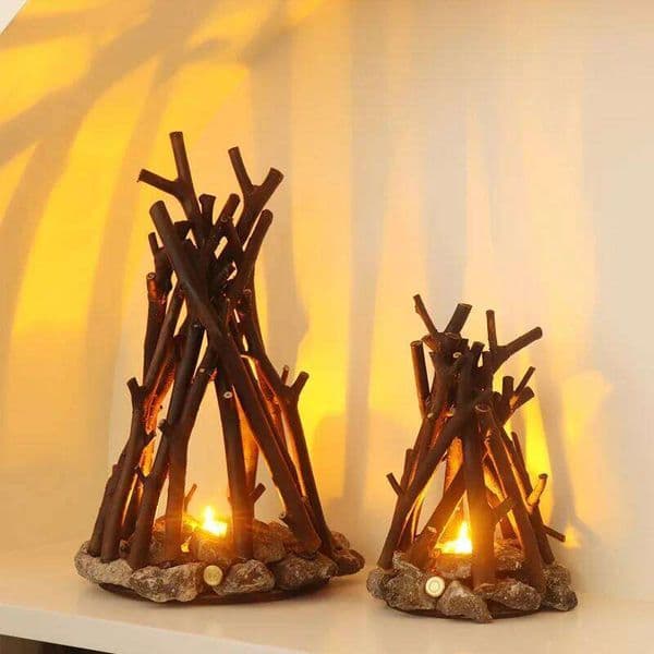 Creative Handmade Tree Branch LED Warm Atmosphere Night Light USB Charging Suitable For Counter Bedside Lighting Home Decoration