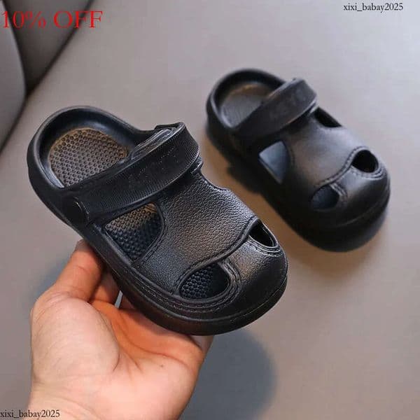 Baby Toddler Kids SlipOn Fashion Sandals Boys Girls Foam Beach Summer Slides Bone Resin Children Lightweight Shoes Big Size 260507