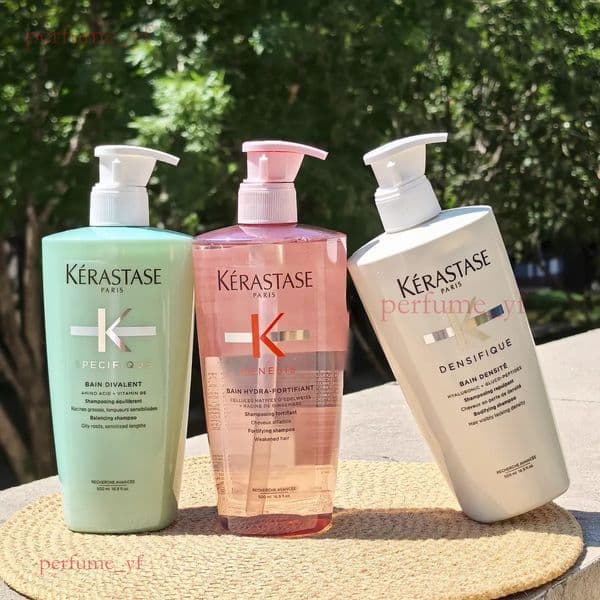 2026 New Formula Colong Perfume KERASTASE 500ml Yuan Dual Function Revitalizing Enriching And Invigorating Ginger Radiant Color Fixative Shampoo High Quality