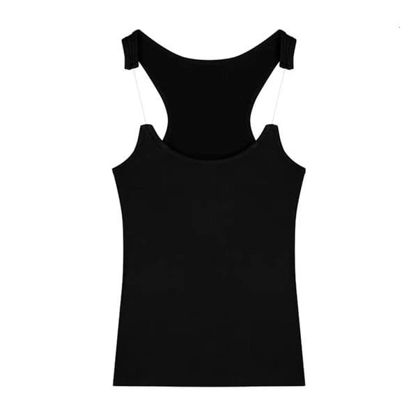 Women Ypro Ribbed Invisible Strap Tank Top Camis Tee 260427
