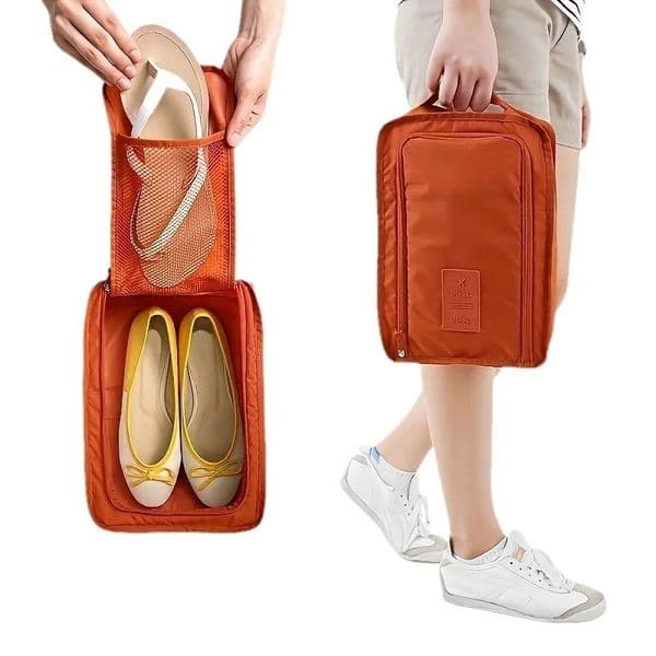 Portable Golf Shoe Bag Travel Holds Multifunction Waterproof Folding Storage High Capacity Pouch Organizer 260427