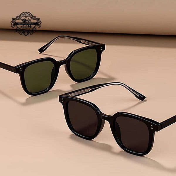 Classic Vintage UV400 Polarized Square Sunglasses Men's Glasses Female Outdoors Eyewear Sunglass Luxury Women's Eyepieces 26Y0427
