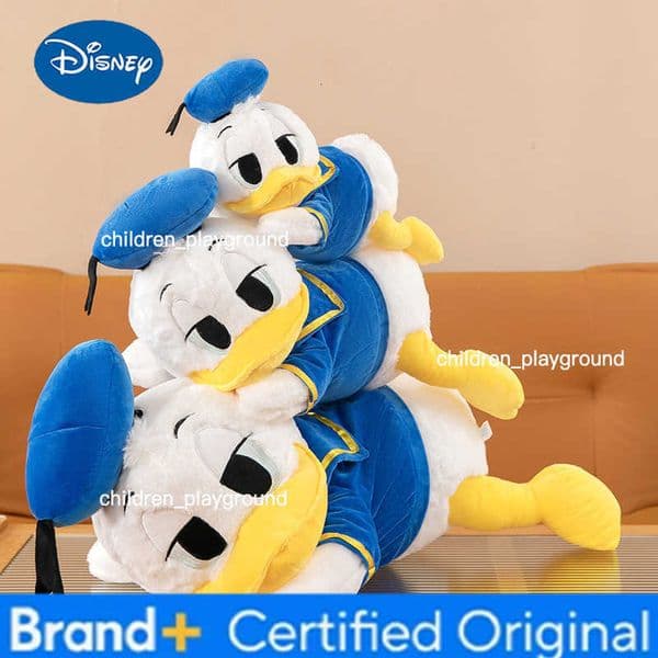 Disney 40-80cm Donald Duck Plush Toys Cartoon Animal Mickey Minnie Mouse Stuffed Toy Dolls Kids Birthday Christmas Presents Gift H260427