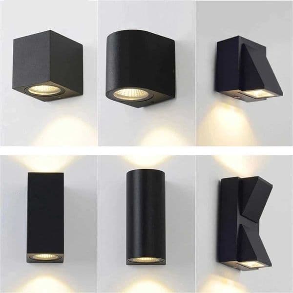 10W 5W LED Wall Light IP65 Waterproof Indoor Outdoor Up Down LED Surface Mounted Cube Garden Porch Light H260427