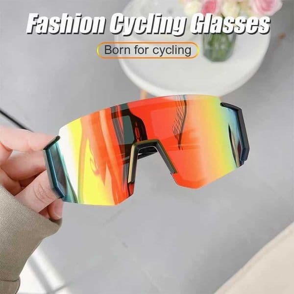 Bicycle Eyewear Glasses Outdoor Sunglasses Men Women Cycling Glasses Sport Goggles Bike Bicycle Eyewear UV400 Without Box S260427