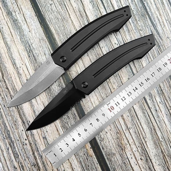Durable KS 7200 Outdoor Folding Knife D2 Steel Blade with Aluminum Alloy Handle Jungle Exploration Hiking Everyday Carry Tool thumbnail 2