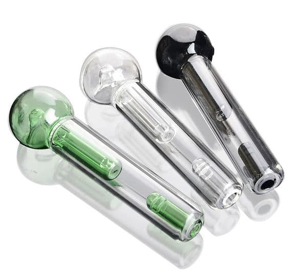 Length Hookahs Random Color Multicolor Gourd Shape Glass Tobacco Pipes Smoking Accessories Without Fee Mini Pipes bubbler purple blue