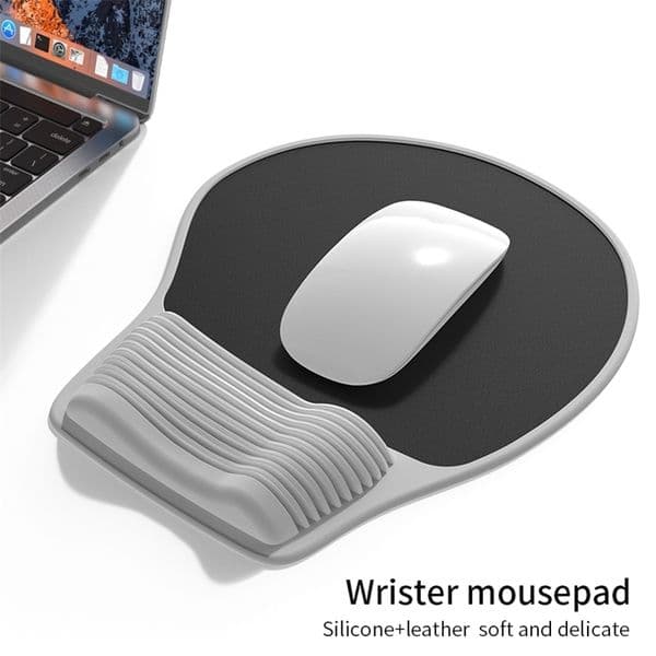 Ergonomic Mouse Pad Wrist Support Comfortable Mouse Pad Wrist Rest Relieve Wrist Pain Gel Mouse pad Laptop computer office 260410ww