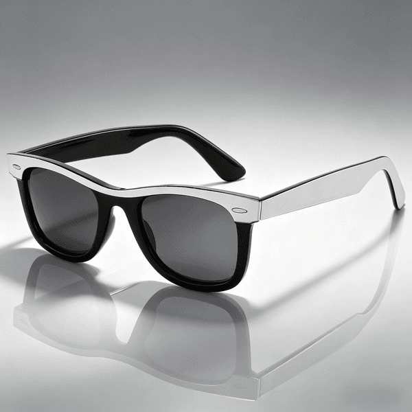 Fashion Designer RB Multi Color Two Tone Polarized Sunglasses for Men Women with Comfort Fit and Casual Style with Box