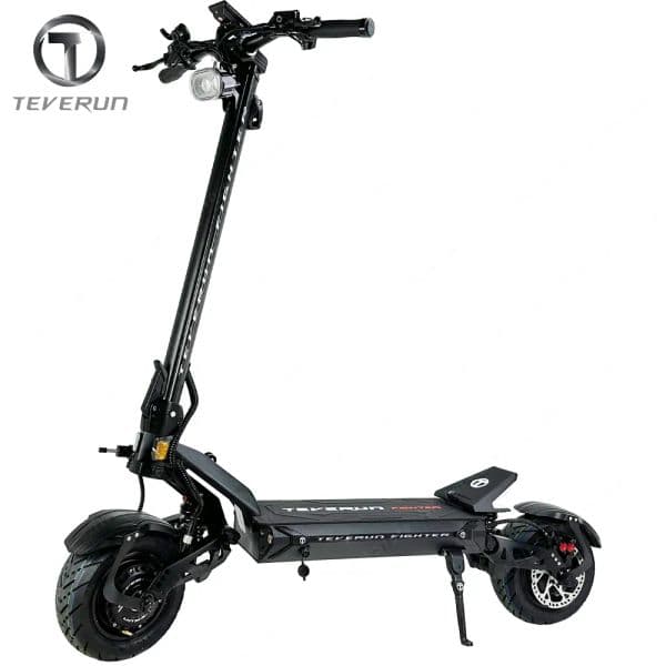 2026 Newest Teverun Fighter 11+ 60V 35Ah Electric Scooter Upate 4 Piston Oil Hydraulic Brake Ip67 Waterproof Dual Motor Peak 5000W Top Speed 85Km/H
