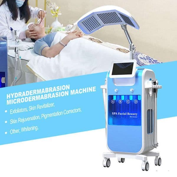 Ace High Quality Beauty Diamond Peeling Water Jet Aqua Oxygen Beauty Cleaning Machine Acne Treatment Moisturizer Pore Cleaner Beauty Salon Machine Spa