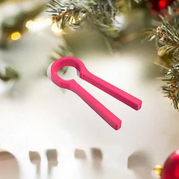 Robust Kitchen Bottle Opener Plastic Cap Lifter with Unique Gear n 260427