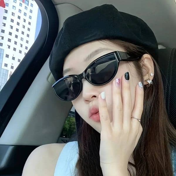 High Quality Ladies' Sporty Style Cat Eyes Fashionable Glasses Casual and Formal Fashion Trendy Street Accessories