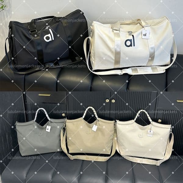 Designer Bag for Men and Women Gym Bags Aloismnessity Men's Women's Fitness Yoga Bags Handheld Bags Large-Capacity Short-Distance Travel Bags Crossbody Bag Tote Bags