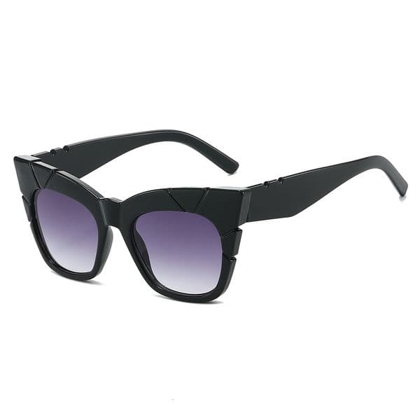 New fashion square-frame women, trendy wide-leg UV protection sunglasses for men, wholesale
