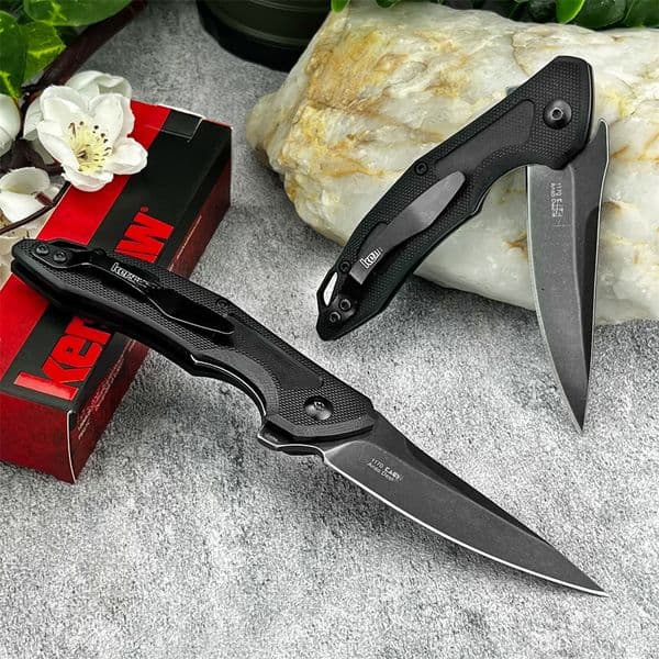 1170 Tactical Hunting Combat Survival Knife Jungle Rescue Tools 8Cr13Mov Blade Outdoor Camping Fishing Folding Knife G10 Handle thumbnail 2