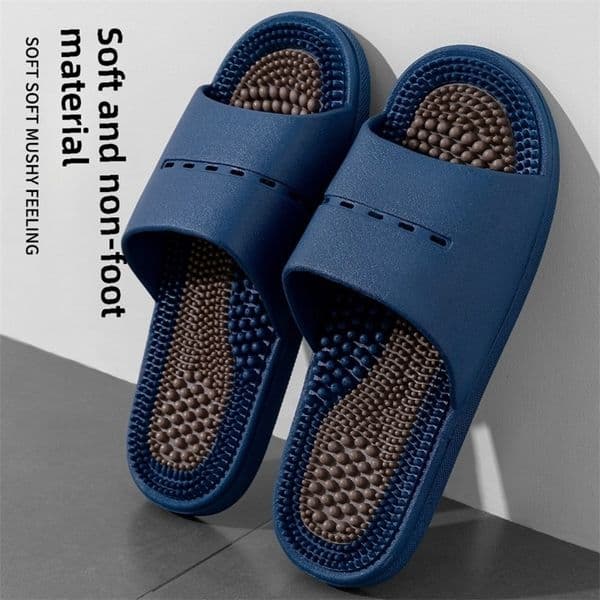 Massage Slippers Mens Summer Indoor Home Bathroom Bath Sole Acupoints Foot Therapy Nonslip Sandals Men Shoes 260427