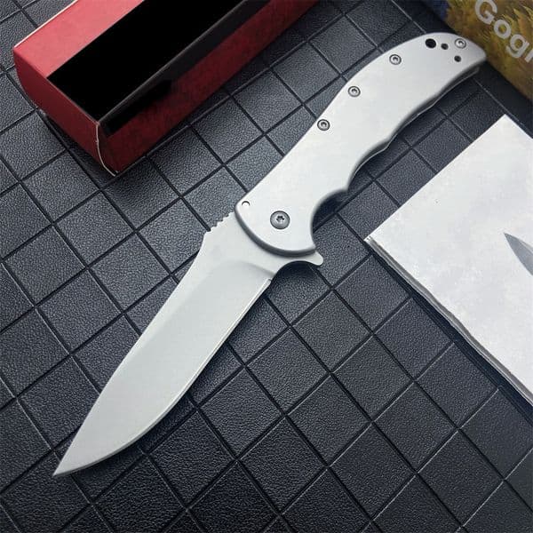 3655 EDC Stainless 8CR Blade Aluminum Handle Folding Pocket Knife outdoor Camping Survival Fishing Knife thumbnail 2