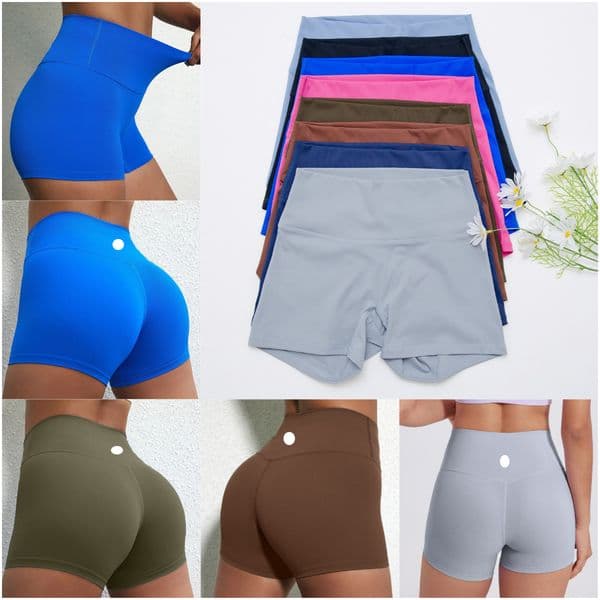 Align Yoga Shorts Sports Shorts 4.5 inch Breathable High Waisted Athletic Workout fitness Shorts Tights Outfits Running Casual Biker no awkward Gym Shorts
