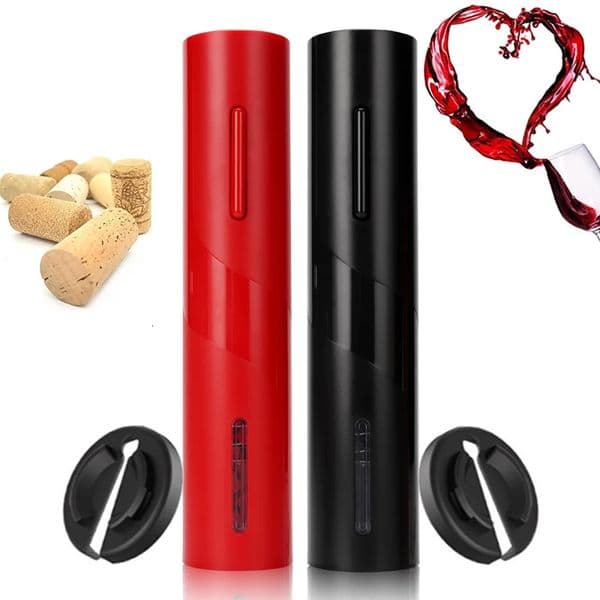 Electric Wine Opener Automatic Corkscrew Battery Wine Bottle Opener With Foil Cutter For Bar Home Party Wine Tool 260427