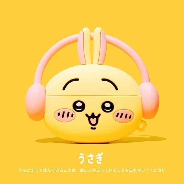 Long Ear Music Usagi Cartoon Headphone Case For Airpods Pro 3 1 4 3 2 Pro with Charm Headset Cases Airpod Pro2 3 Funda LL260428