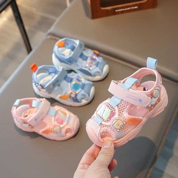 Newest Cartoon Astronaut Children Footwear Closed Toe Sandals for Little Kids Summer Shoes Girls Comfort Toddler Boy Shoe I03036T260428