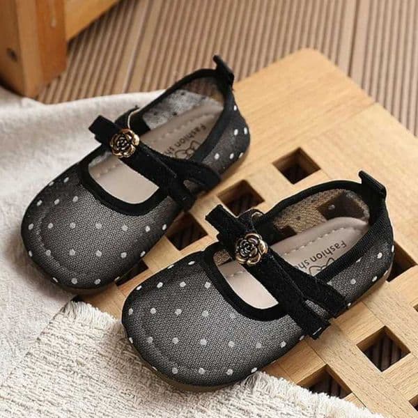 2026 Trend Fashion Summer Footwear For Girls Mesh Breathable Girls Sandals Anti-slippery Soft-soled Childrens Fashion Shoes M260428 M260428