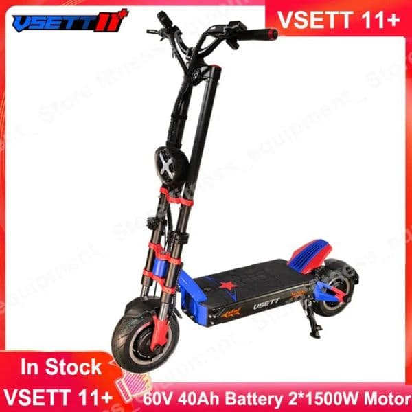 2026 newest VSETT 11 Plus Electric Scooter 11inch Upgraded ZERO 11X Plus Hoverboard Double Drive 60V 3000W Dual Motor