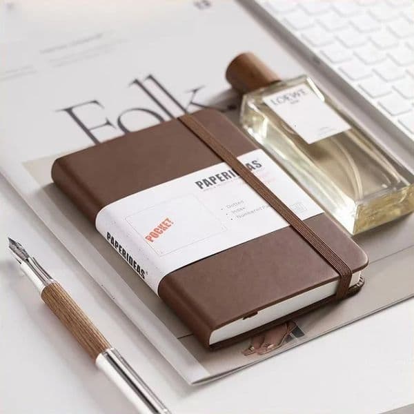 A6 Dots Pocket Notebook with Number Pages Compact Portable Mini Journals for Note Taking Planning Organizer 260428