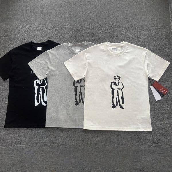 Men's T Shirts Mens T-Shirts Designer T-Shirt Summer Streetwear Hip-Hop Portrait Letter Printing Round Neck Casual Loose Cotton Short Sleeve
