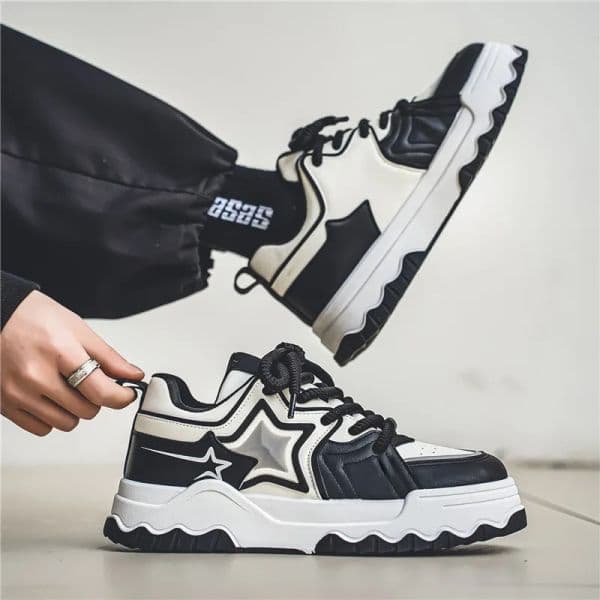 2026 Spring New Mens Chunky Sneakers, Korean Style Fashion Dad Shoes, Big Size 39-45 Sports Casual Shoes