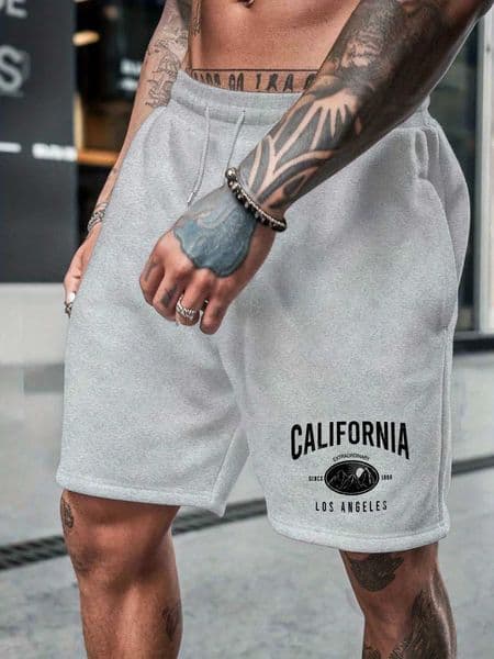Cfornia Mens Special Shorts Suitable for Summer Casual Wear Multifunctional Medium Length Sports Shorts T260428