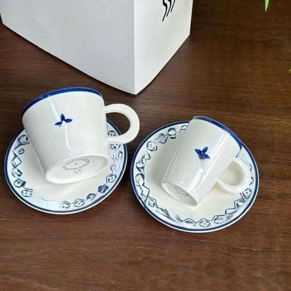 Nordic Exquisite Tea Set Home Kung Fu Teapot Ceramic Afternoon Teacup High Beauty Coffee Cup Gift Box B2 1570a
