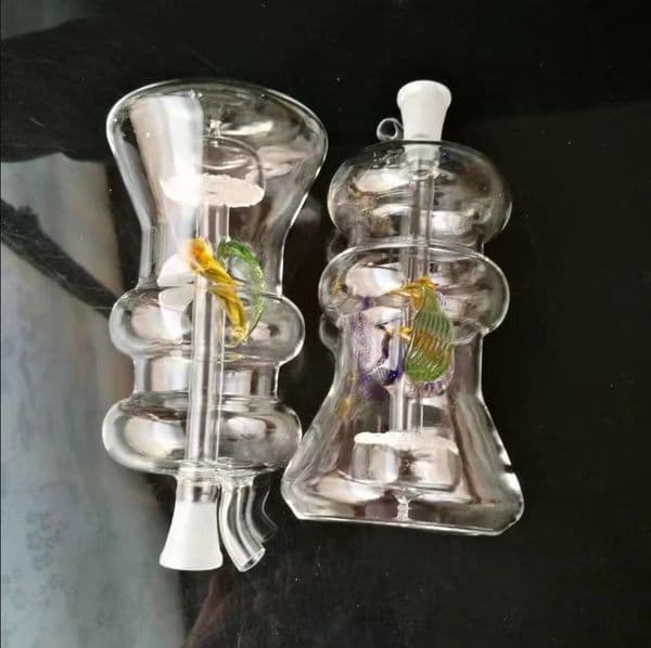Square Inner Spring Water Bottle ,Wholesale Bongs Oil Burner Pipes Water Pipes Glass Pipe Oil Rigs Smoking Free Shipping