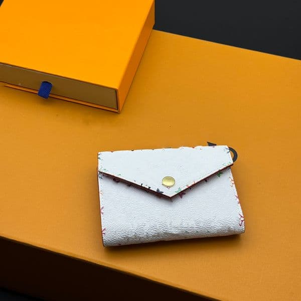 Victorine Coins purse women Multicolor zipper pocket Mini Compact Wallet Key Coin Card Holder Case Accessoires Wallets