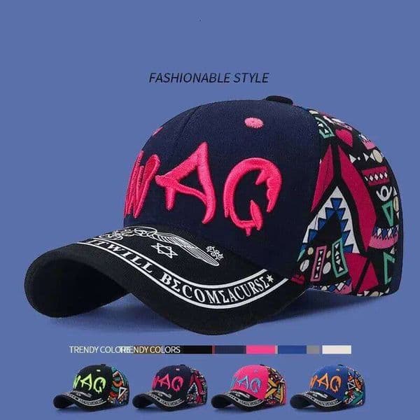 New Summer Printed Ladies Spring Korean Baseball Cap Casual Fashion Letter Embroidery Outdoor Sunscreen Sun Hat S260427