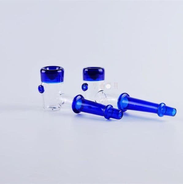 Smoking Pipes Aeecssories Glass Hookahs Bongs Blue pipe glass smoking set