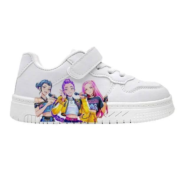 2026 Children's Fashion Casual Kids Student New Design White Sport Shoes Boys Girls Anti-Slip Outdoor Breathable Sneakers