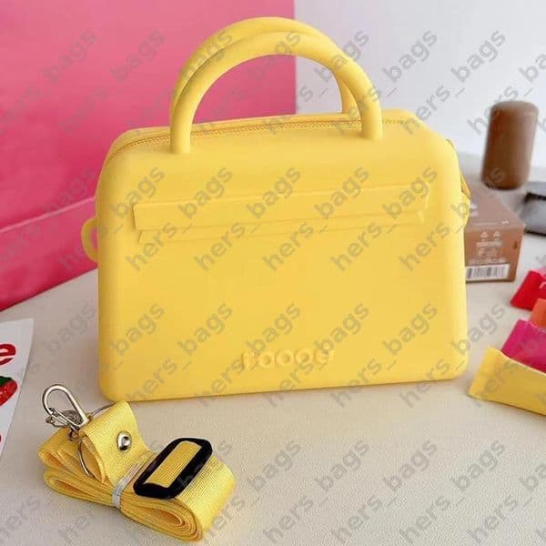 Colorful Silicone Makeup Bag Designer Women Vanity Bag Top Handle Crossbody Toiletry Bags Handbags Cosmetic Pouch