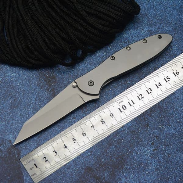 KS 1660 Portable Folding Knife 8C13Mov Steel Outdoor Tactical Camping Hiking EDC Practical Cutting Knife Adventure Survival Tool thumbnail 2