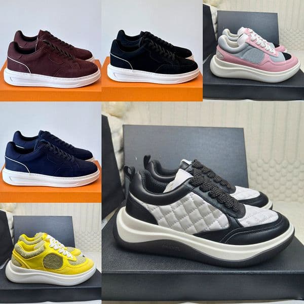 With Box Designer Shoes Chnll 23C Women Men Sneakers Fashionable Men Casual Shoes Women Training Shoes Outdoor Casual Shoes Thick-Soled Sports Shoes Daily Outfit