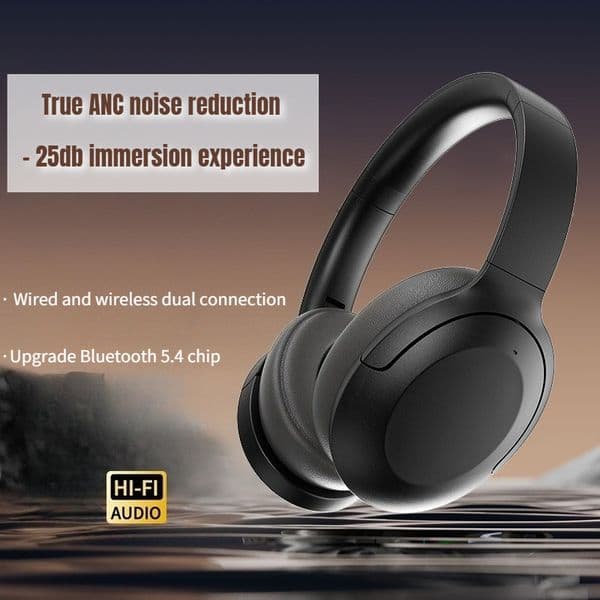 Cross-border new P3965ANC active noise reduction true wireless headset Bluetooth headset folding mobile phone private mode headset