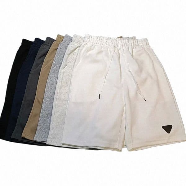 designer Shorts Mens Shorts Women Slim Fit Anti-wrinkle Elastic Waist Breathable with Pockets Splicing design M-5XL l8Q9#