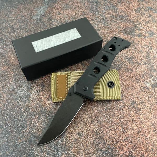 New BM 275 Adamas Folding KnifeOutdoor Tactical Knife Camping folding knife Practical Hunting EDC Tool D2 Blade G10 Handle with Pocket Clip