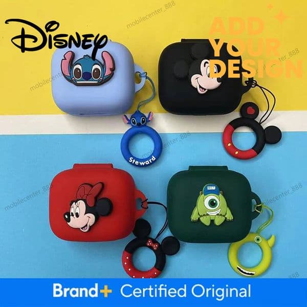 Designer Disney Potdemiel Disney Earphone Case Cover For Anker Soundcore R50i NC / P30i Silicone Wireless Earbuds Protective Shell With Hook Luxury e20b