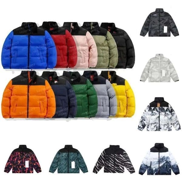 puffer jacket men face 700 mens designer coat women brand jackets womens embroidered jacke winter warm puff Parka fashion doudoune homme leisure windbreaker 763