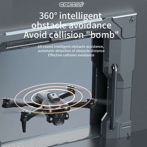 H12 Three-Sided Obstacle Avoidance Remote Control Airplane HD Aerial Photography Quadcopter Drone Kuhangxin 264291441